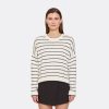 Autumn Cashmere Oversize Texture Stripe | Sweaters