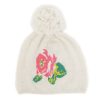 Autumn Cashmere Floral Beanie In Marble Combo | Accessories