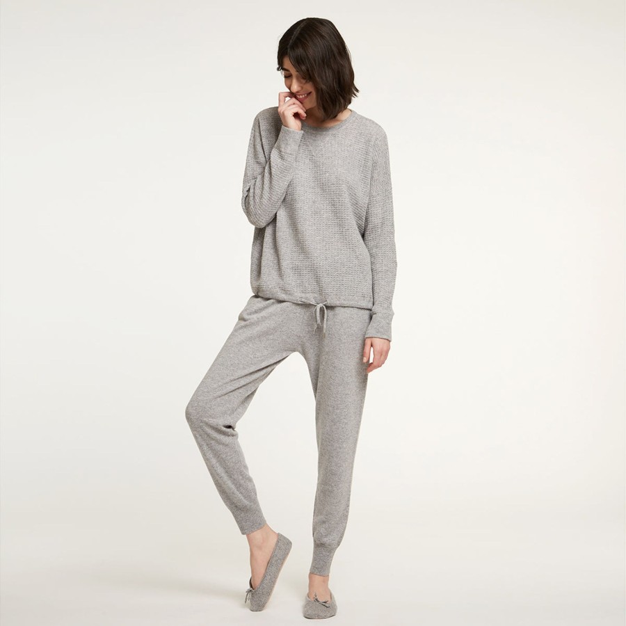 Autumn Cashmere Cashmere Jogger In Grey | Pants & Shorts