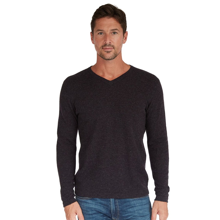 Autumn Cashmere Basic V-Neck Open Bottom | Clothing