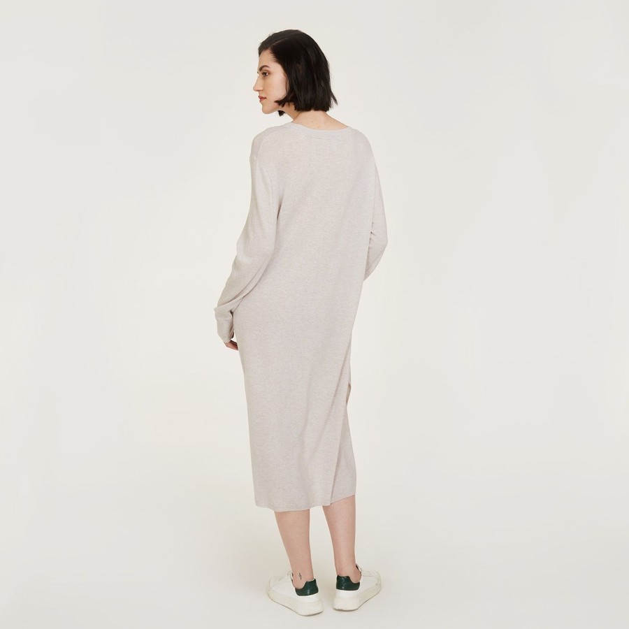 Autumn Cashmere Oversize Tunic Dress W/ Side Slits | Dresses