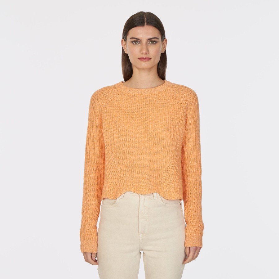 Autumn Cashmere Scalloped Shaker | Sweaters