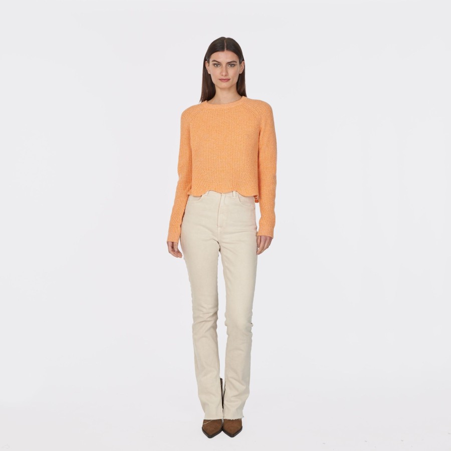 Autumn Cashmere Scalloped Shaker | Sweaters