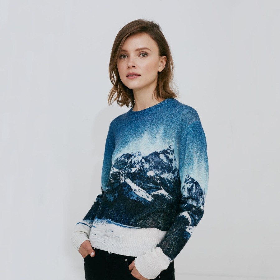 Autumn Cashmere Photograph Mountainscape | Sweaters