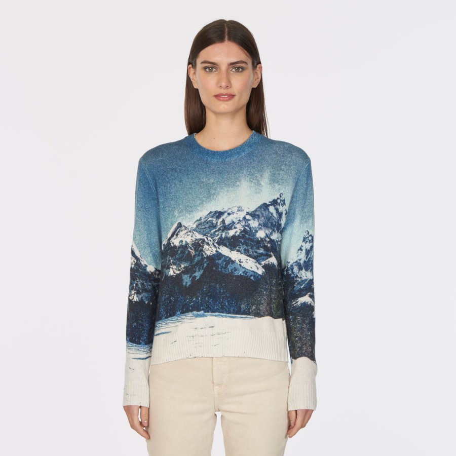 Autumn Cashmere Photograph Mountainscape | Sweaters